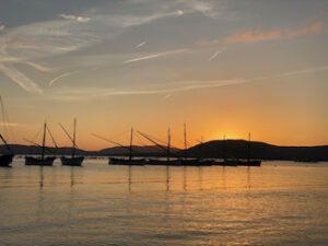 Segelboote vor Alghero