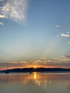 Sonnenaufgang in Litzelstetten am Bodensee