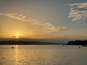 Sonnenaufgang in Litzelstetten am Bodensee