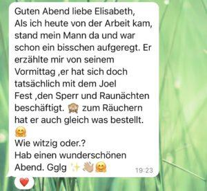 Screenshot aus Whatsapp