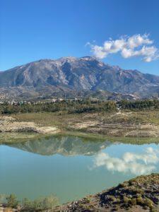 Stausee mit der Trinkwasserversorgung für Malaga